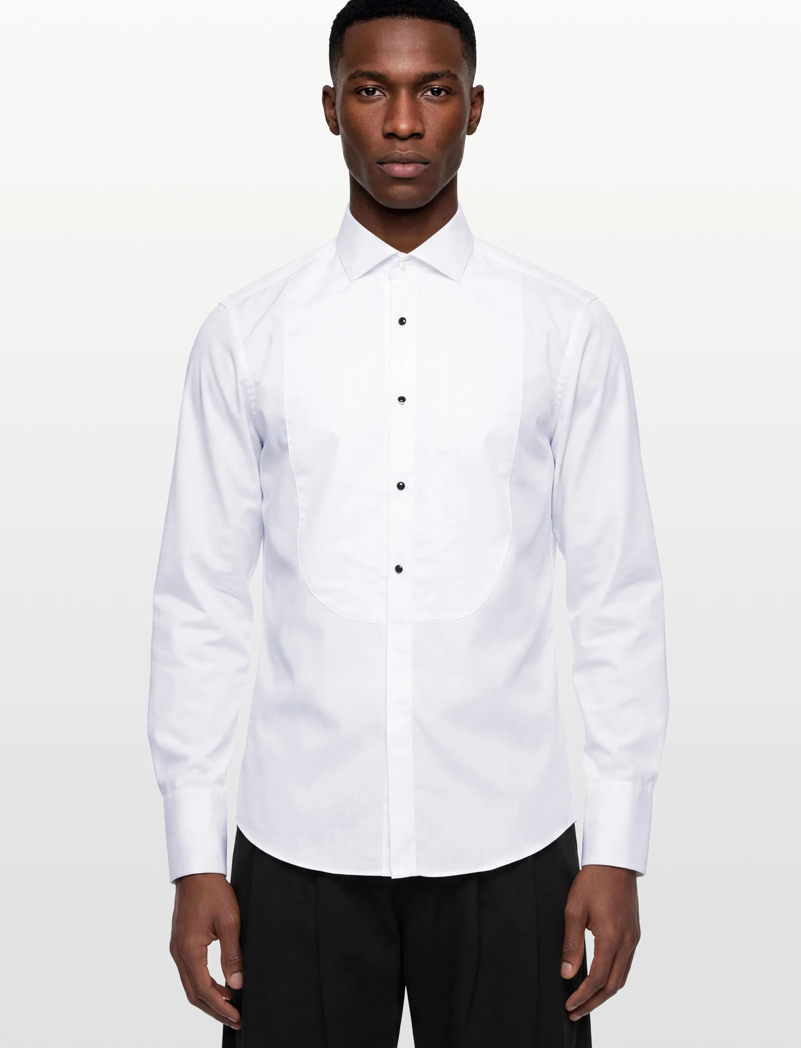 BOSS - H-HANK-TUX3-DC-224 - smokingu särgid - white - 3