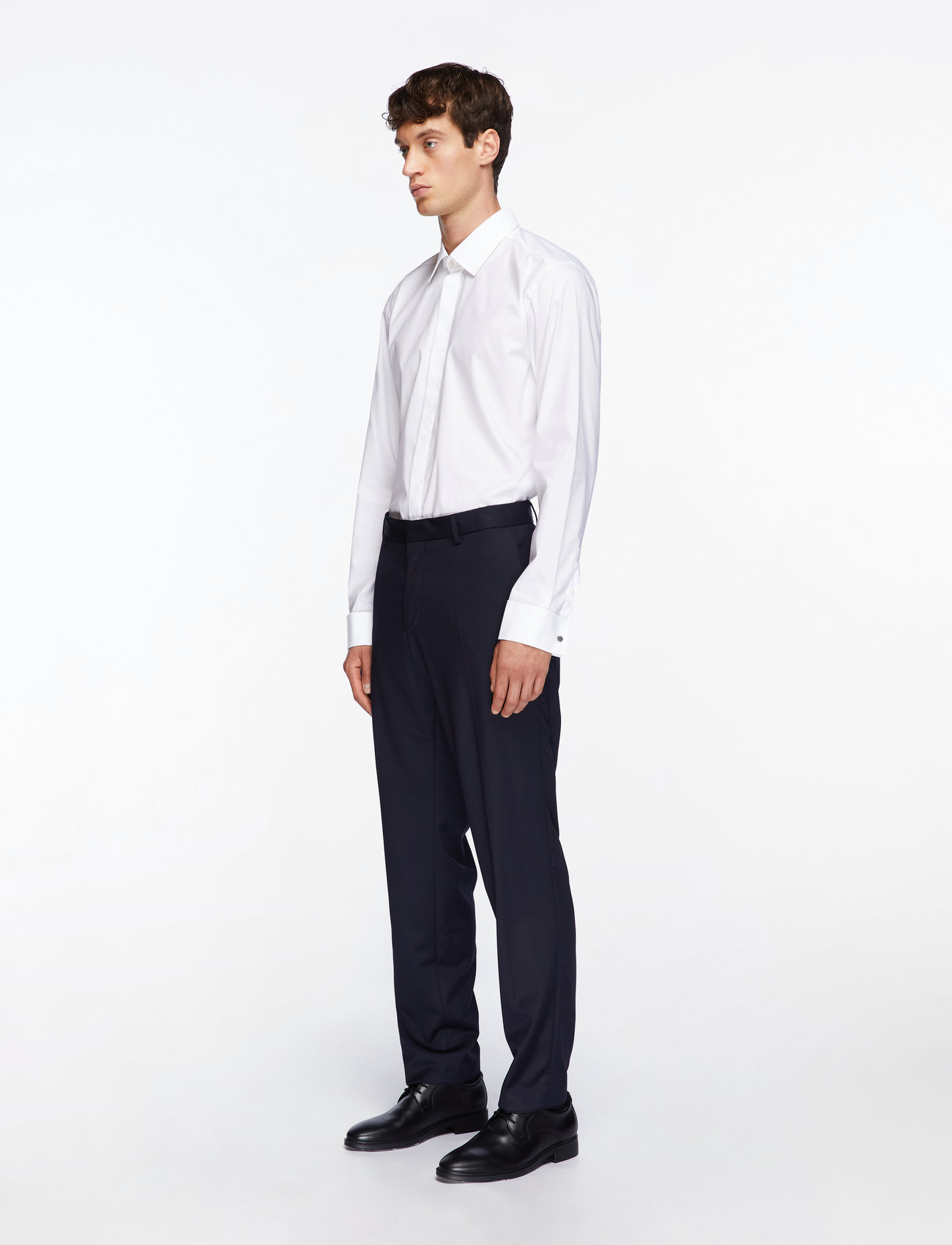 BOSS - H-HANK-TUX1-DC-224 - basic skjorter - white - 3