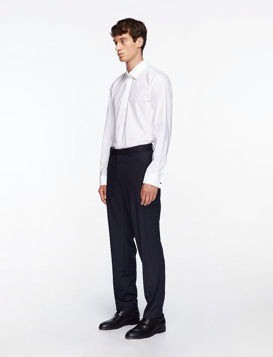 BOSS - H-HANK-TUX1-DC-224 - tuxedo shirts - white - 3