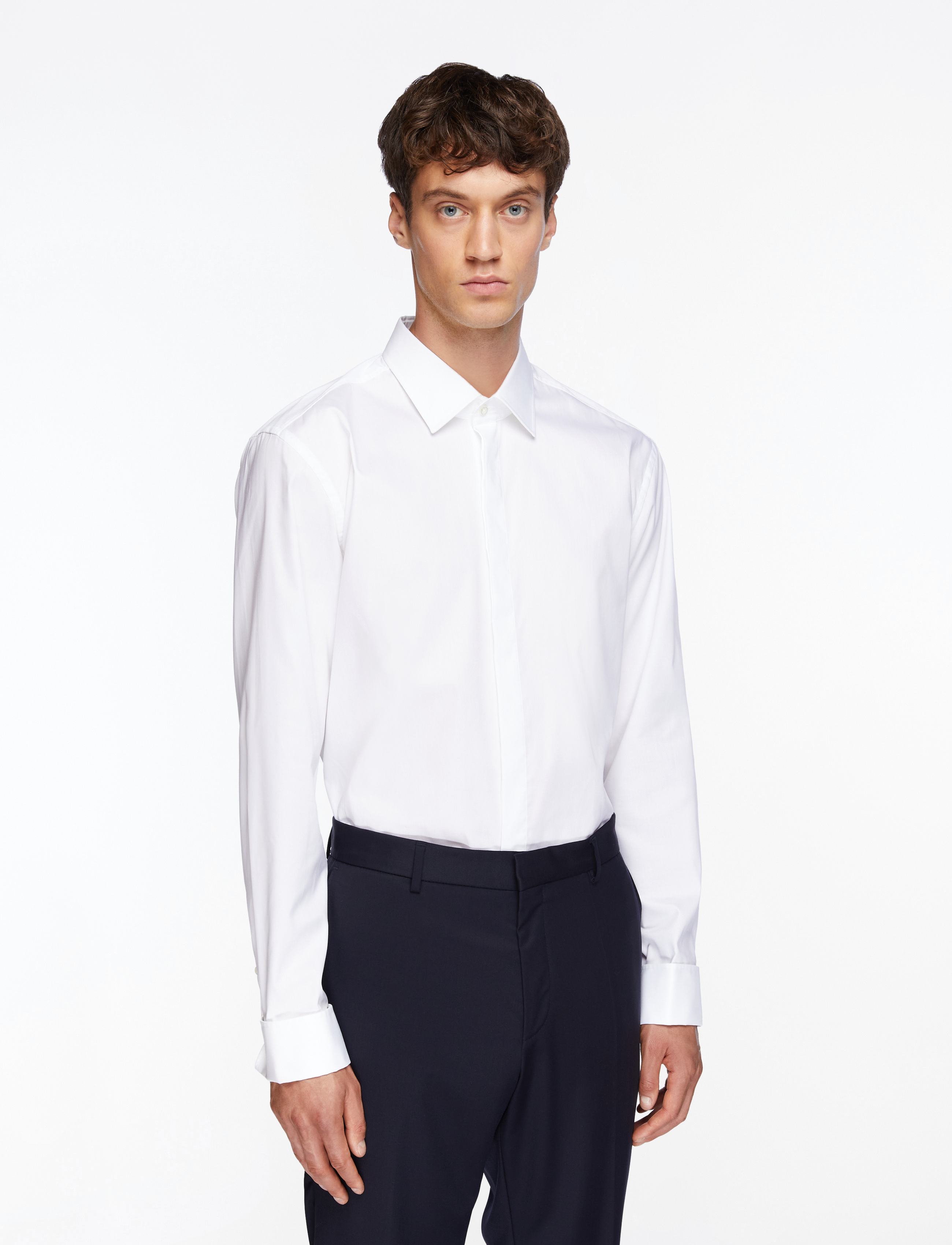 BOSS H-HANK-TUX1-DC-224 - Skjorter - WHITE / white