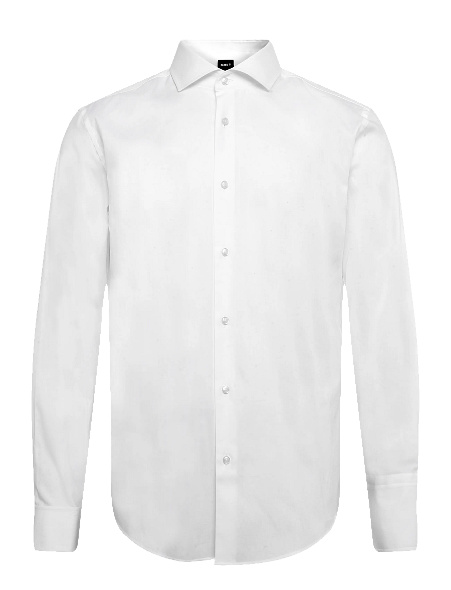 BOSS - H-HANK-spread-DC-214 - kostymskjortor - white - 0