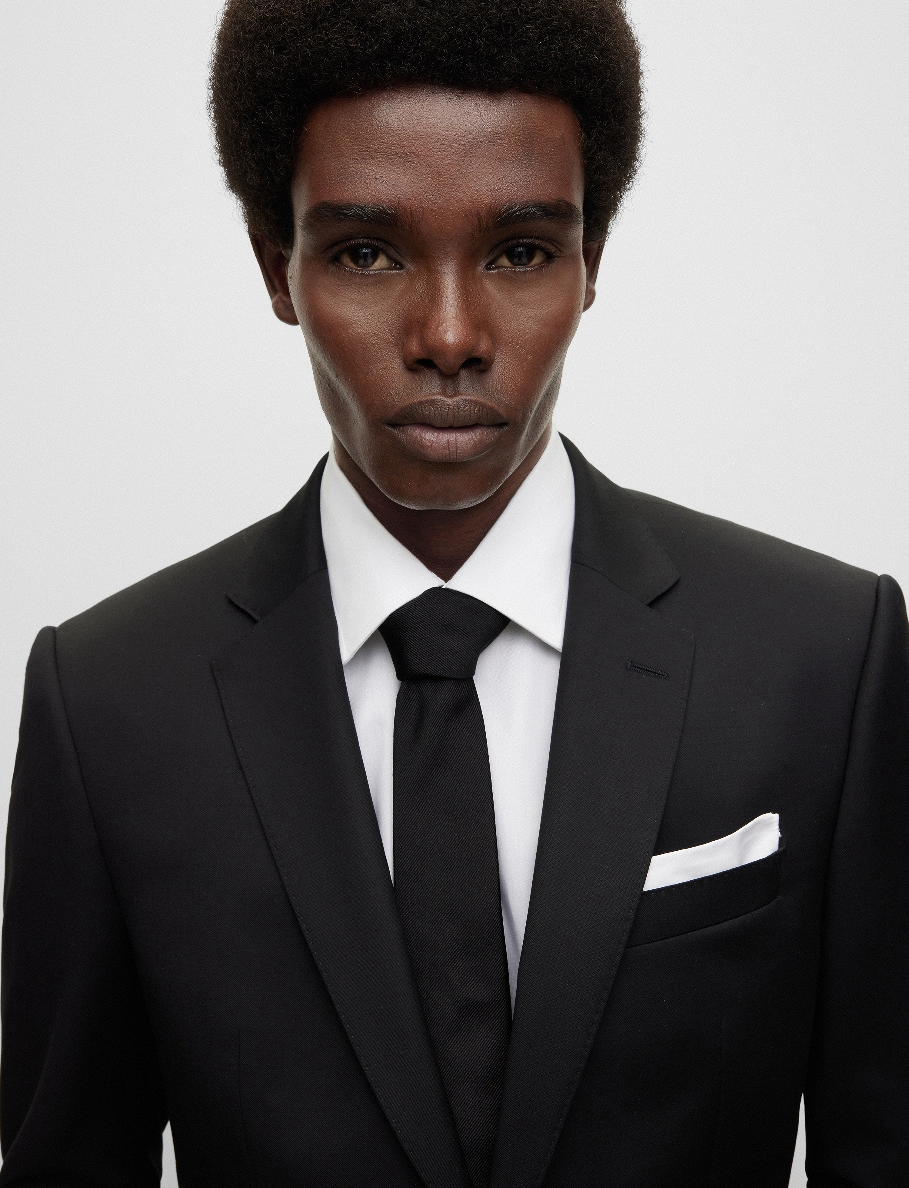 BOSS H-Pocket Square, One Size, Accessories, Weiß - Pocket Squares, Männerswear