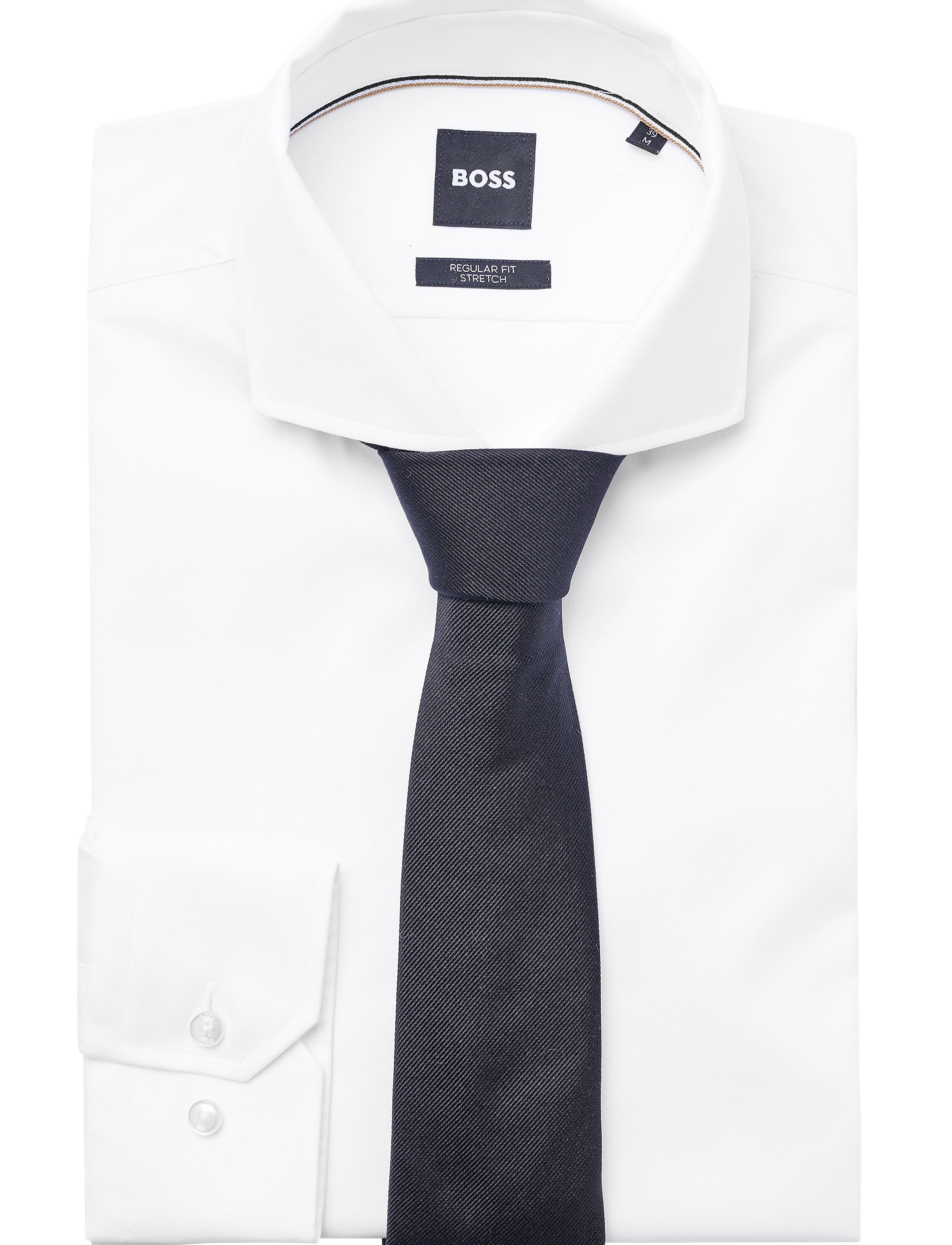 BOSS - H-TIE 7,5 CM - slips - black - 2