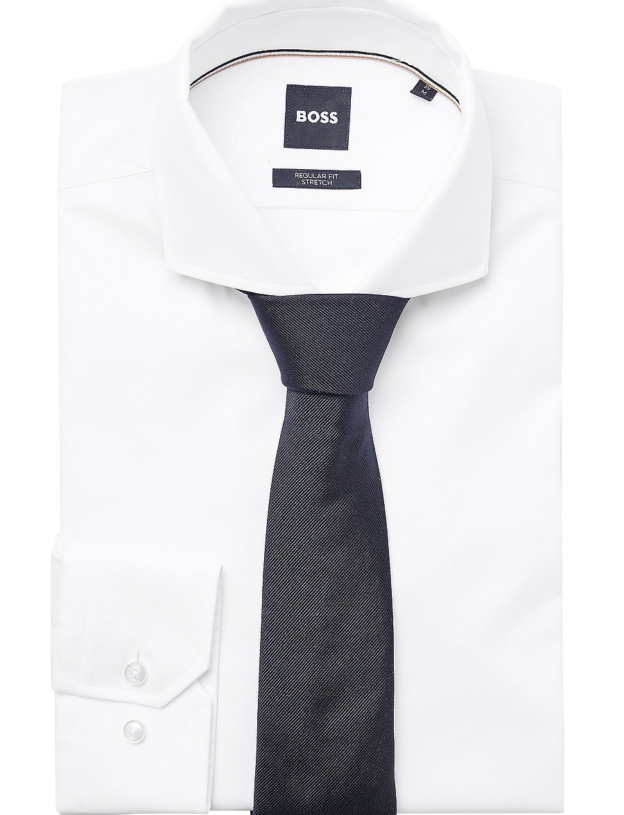 BOSS - H-TIE 7,5 CM - lipsud - black - 2