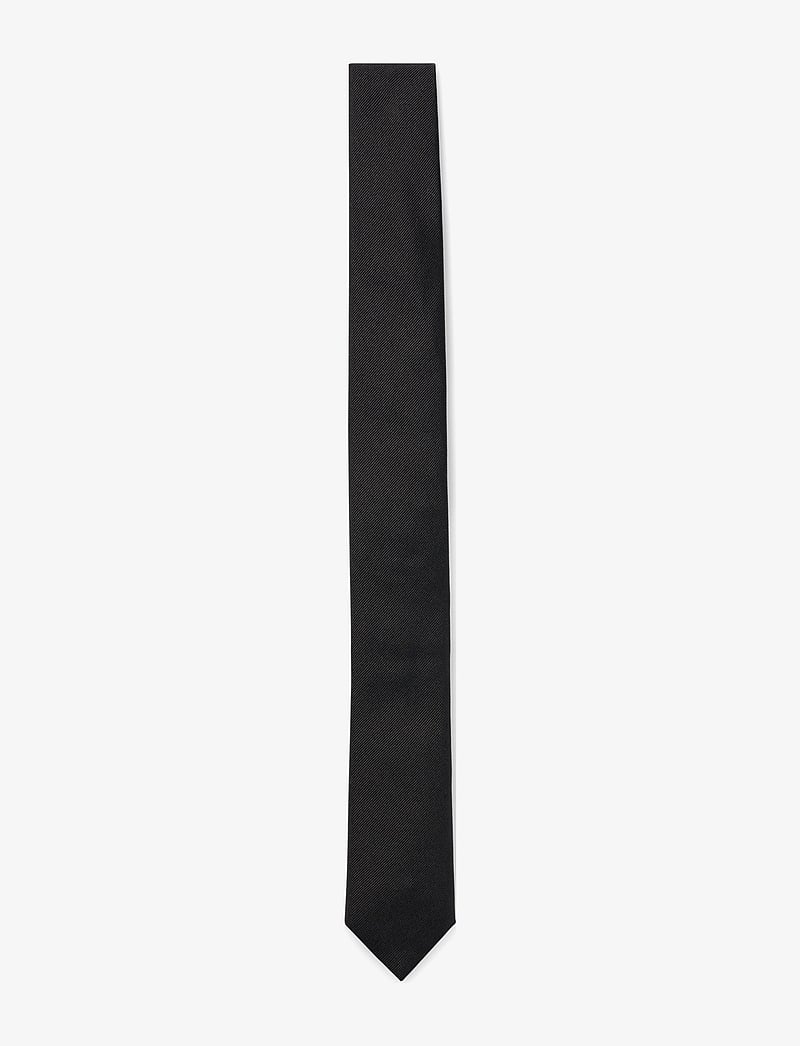 BOSS - H-TIE 6 CM - krawatten - black - 0