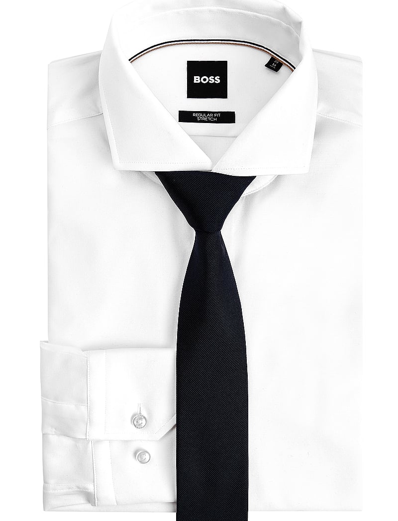 BOSS - H-TIE 6 CM - krawatten - dark blue - 0