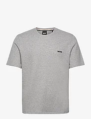BOSS - Waffle T-Shirt - laagste prijzen - medium grey - 0