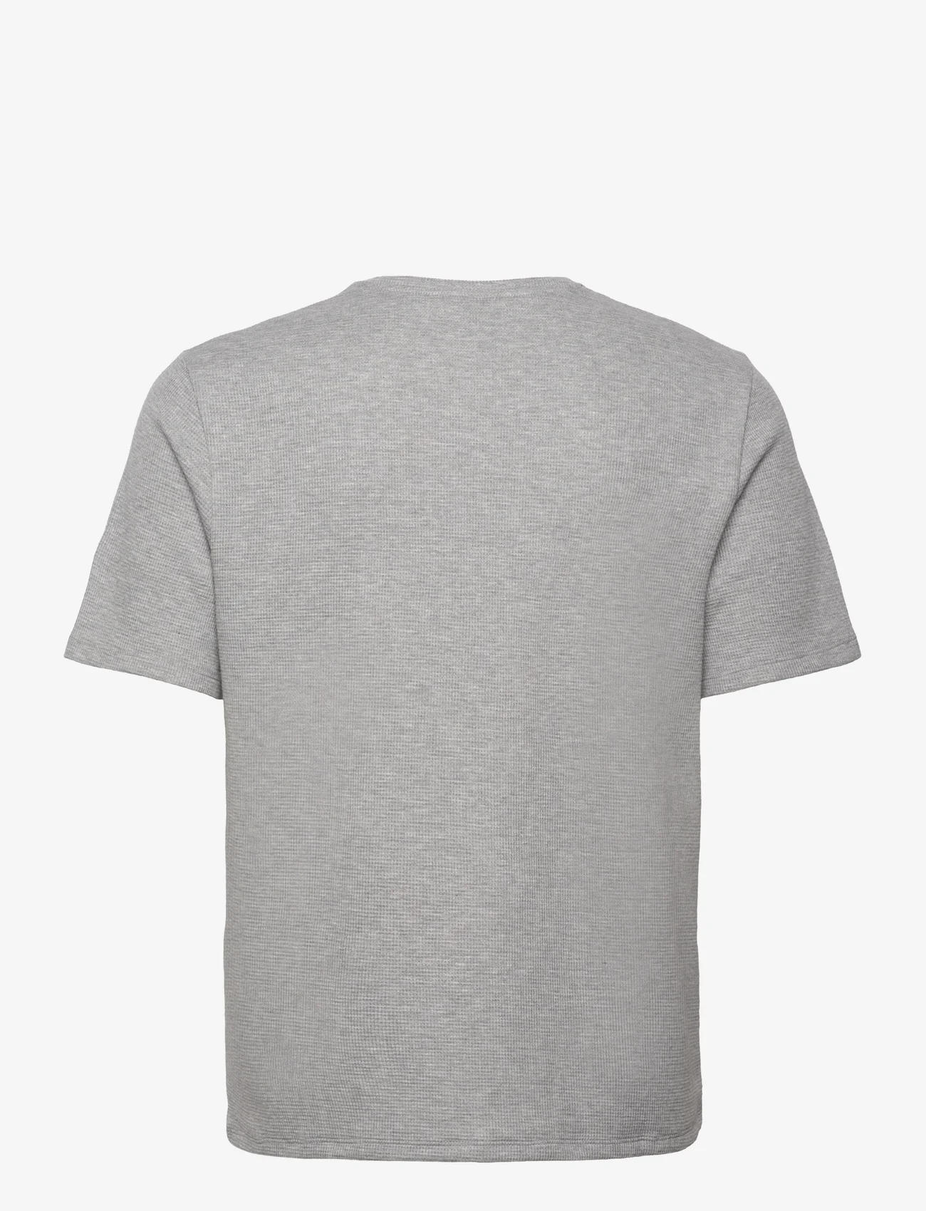 BOSS - Waffle T-Shirt - laagste prijzen - medium grey - 1