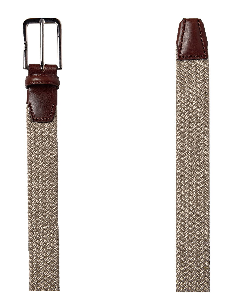 BOSS - Clorio_Sz30 - geflochten gürtel - light beige - 2