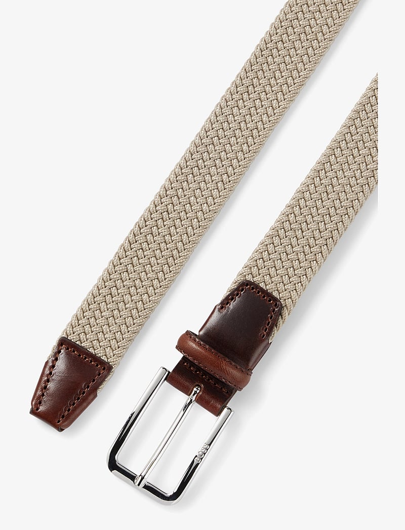 BOSS - Clorio_Sz30 - geflochten gürtel - light beige - 3