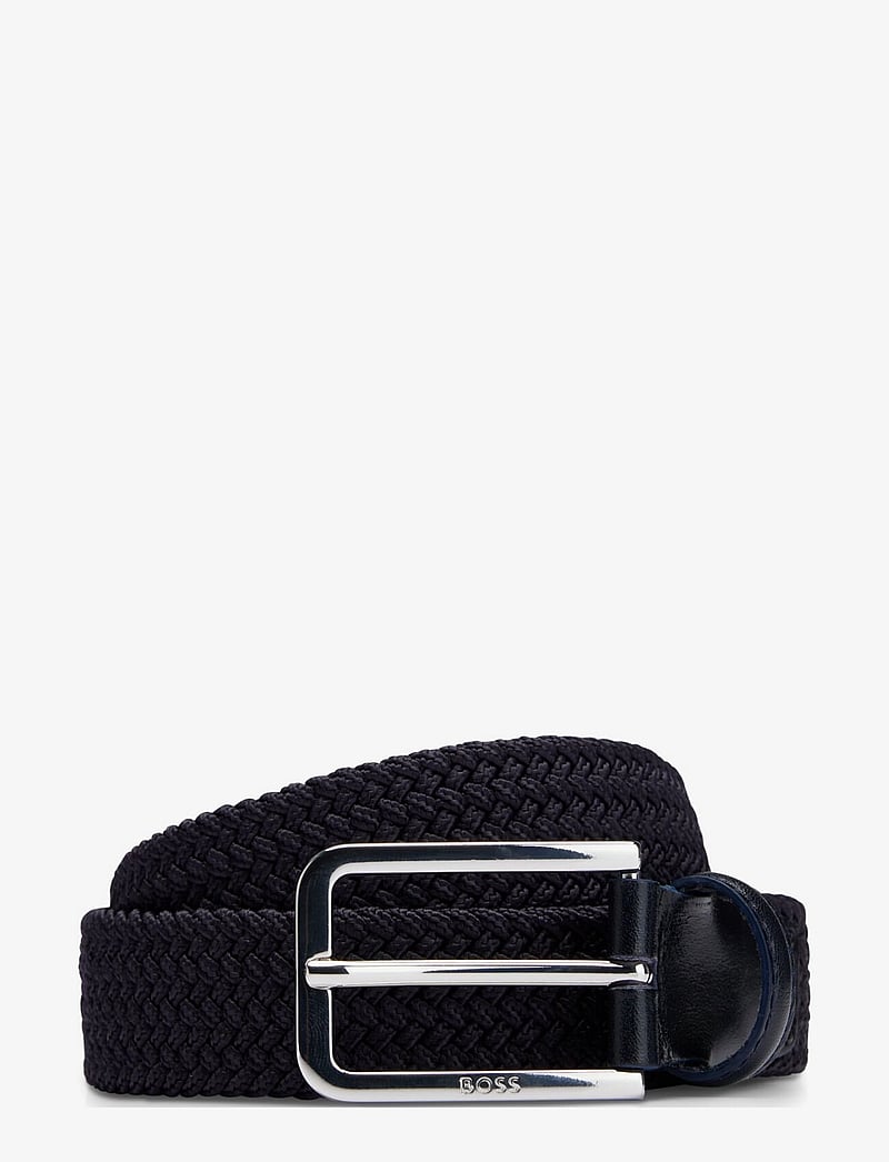 BOSS - Clorio_Sz30 - geflochten gürtel - navy - 1