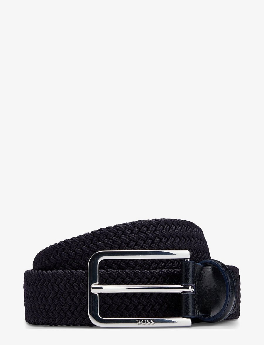 BOSS - Clorio_Sz30 - geflochten gürtel - navy - 1