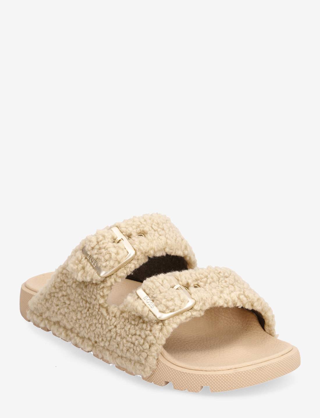 BOSS Surfley sand fur Pool sliders Boozt