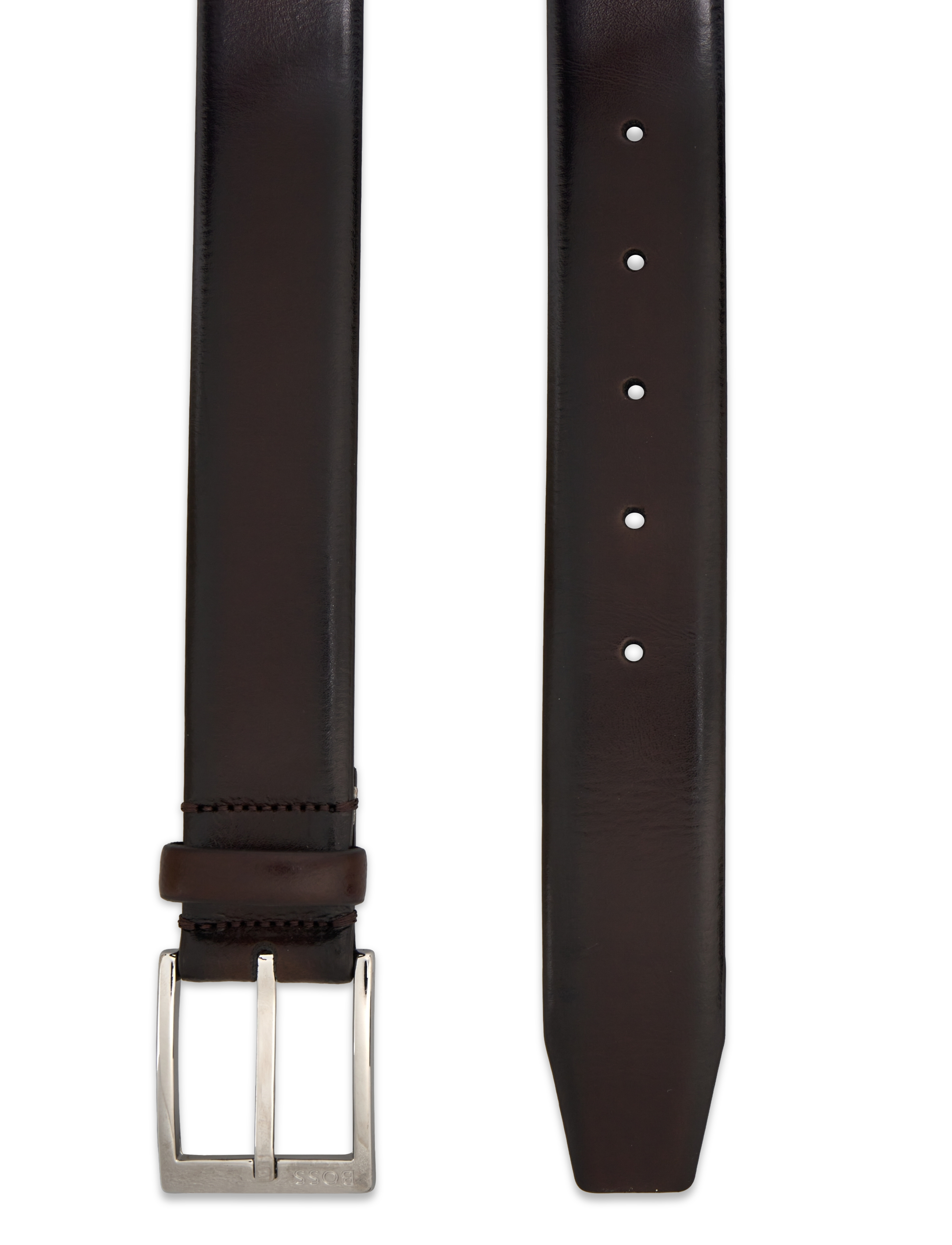 BOSS - Elloy-PC-An_Sz35 - klassiset vyöt - dark brown - 1