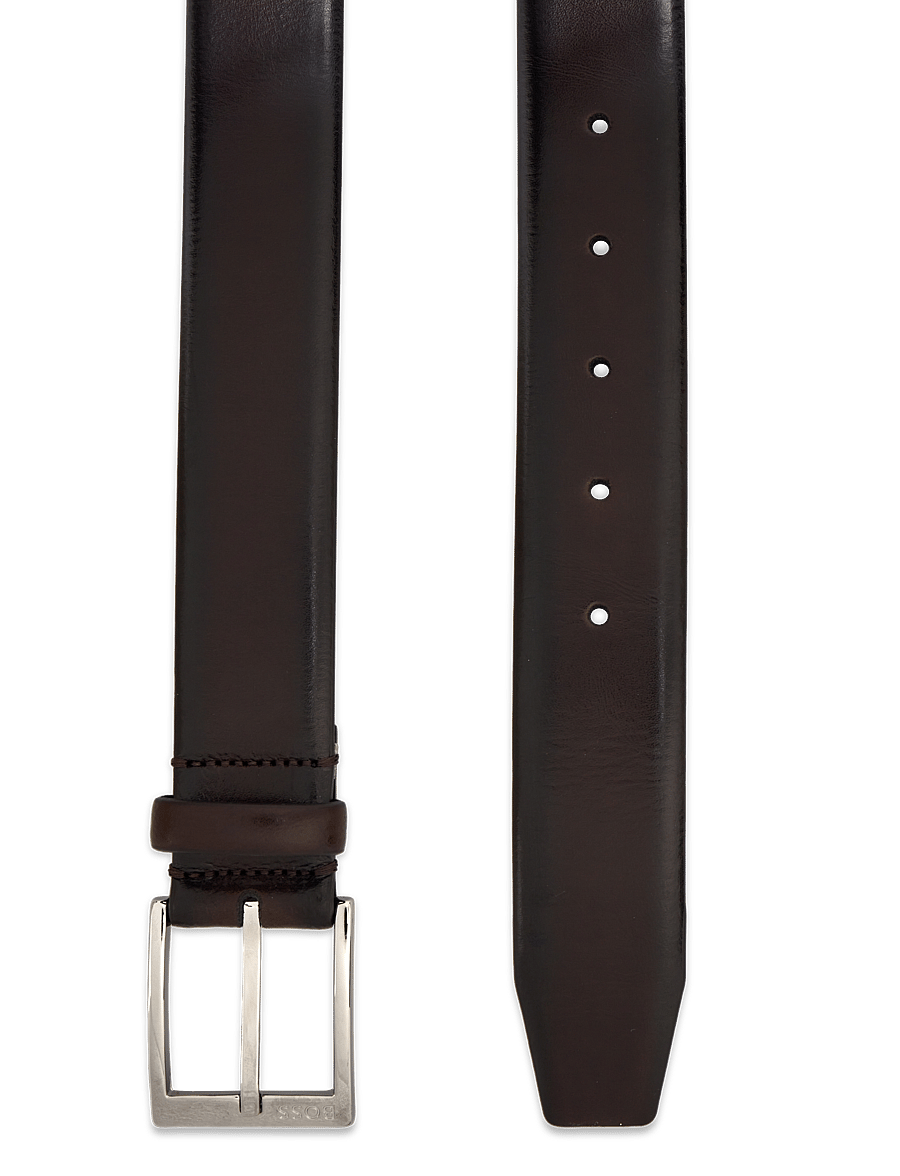 BOSS - Elloy-PC-An_Sz35 - klassikalised vööd - dark brown - 1