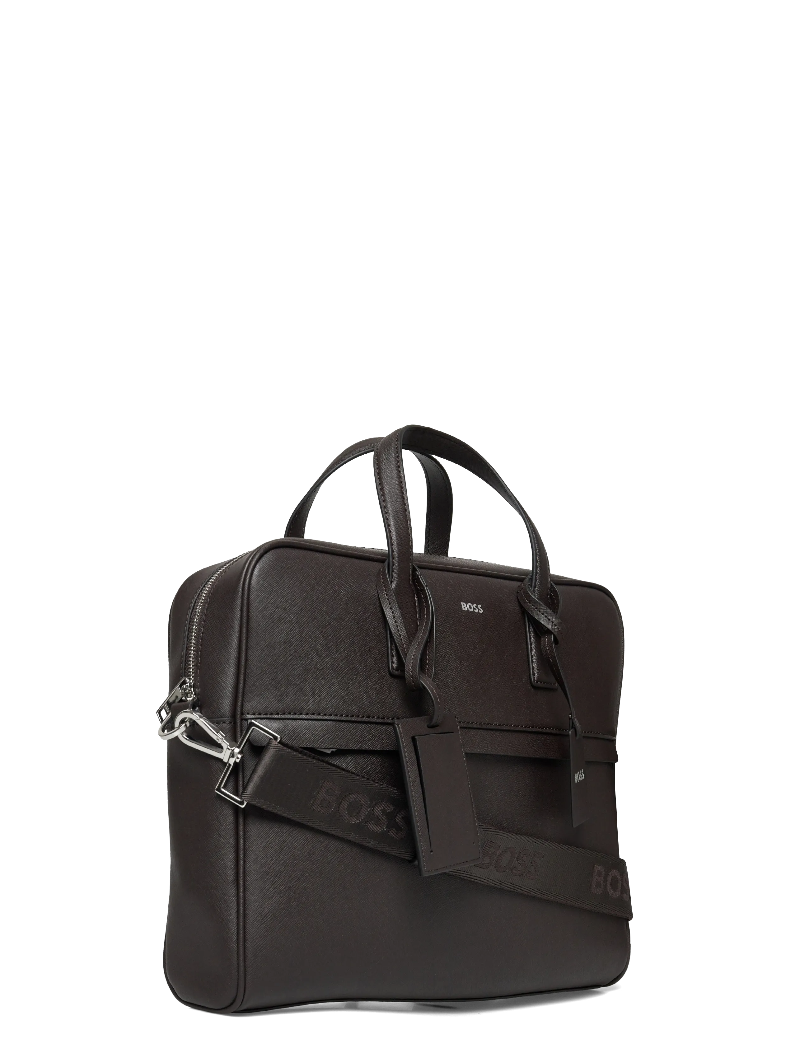 BOSS - Zair_S doc case - laptoptaschen - dark brown - 2