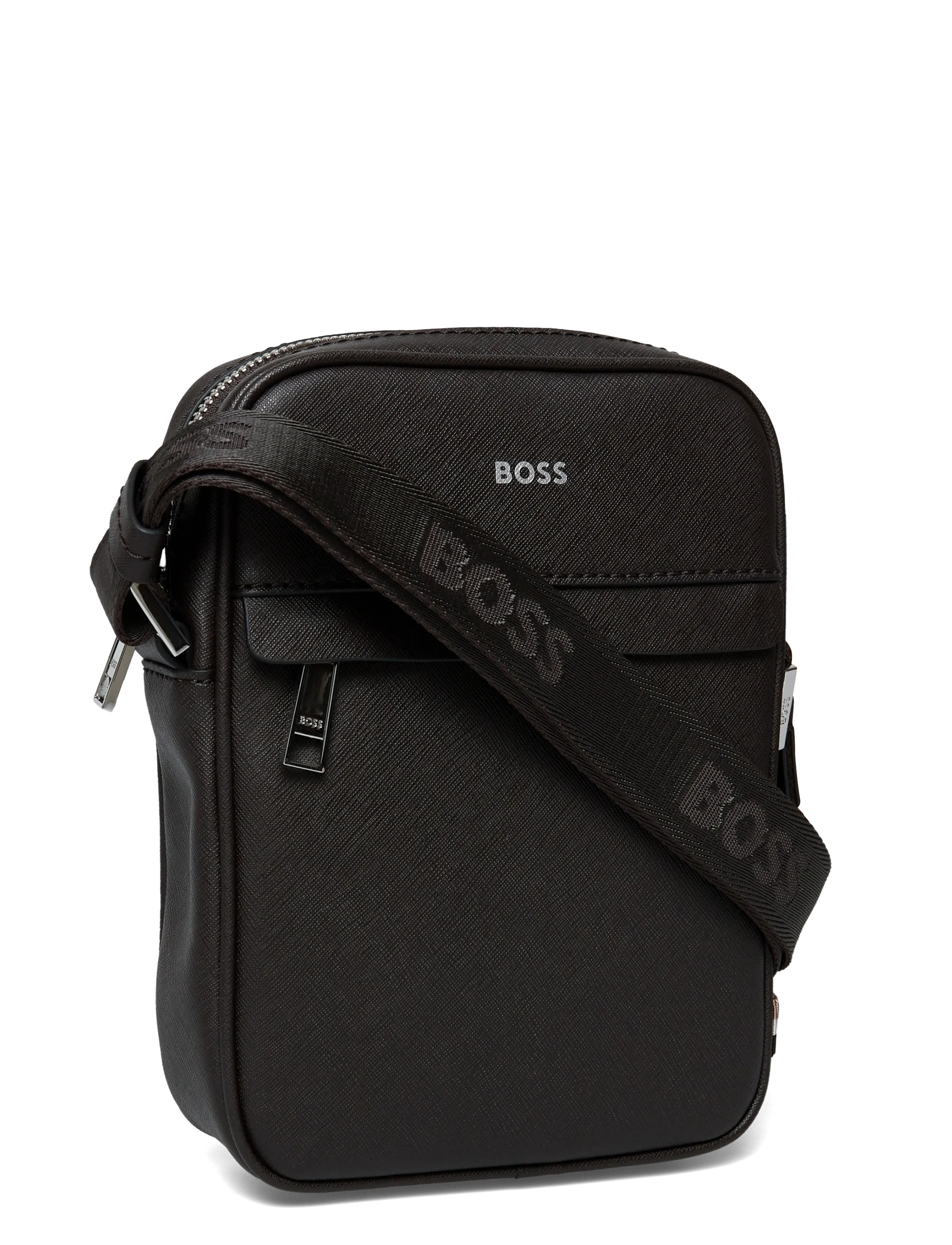 BOSS - Zair_NS zip - dark brown - 2