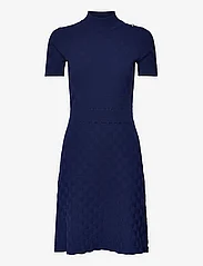 BOSS - Foldiana - sukienki dzianinowe - dark blue - 0