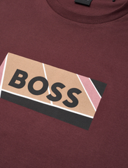 BOSS - Tessler 186 - short-sleeved t-shirts - dark red - 2