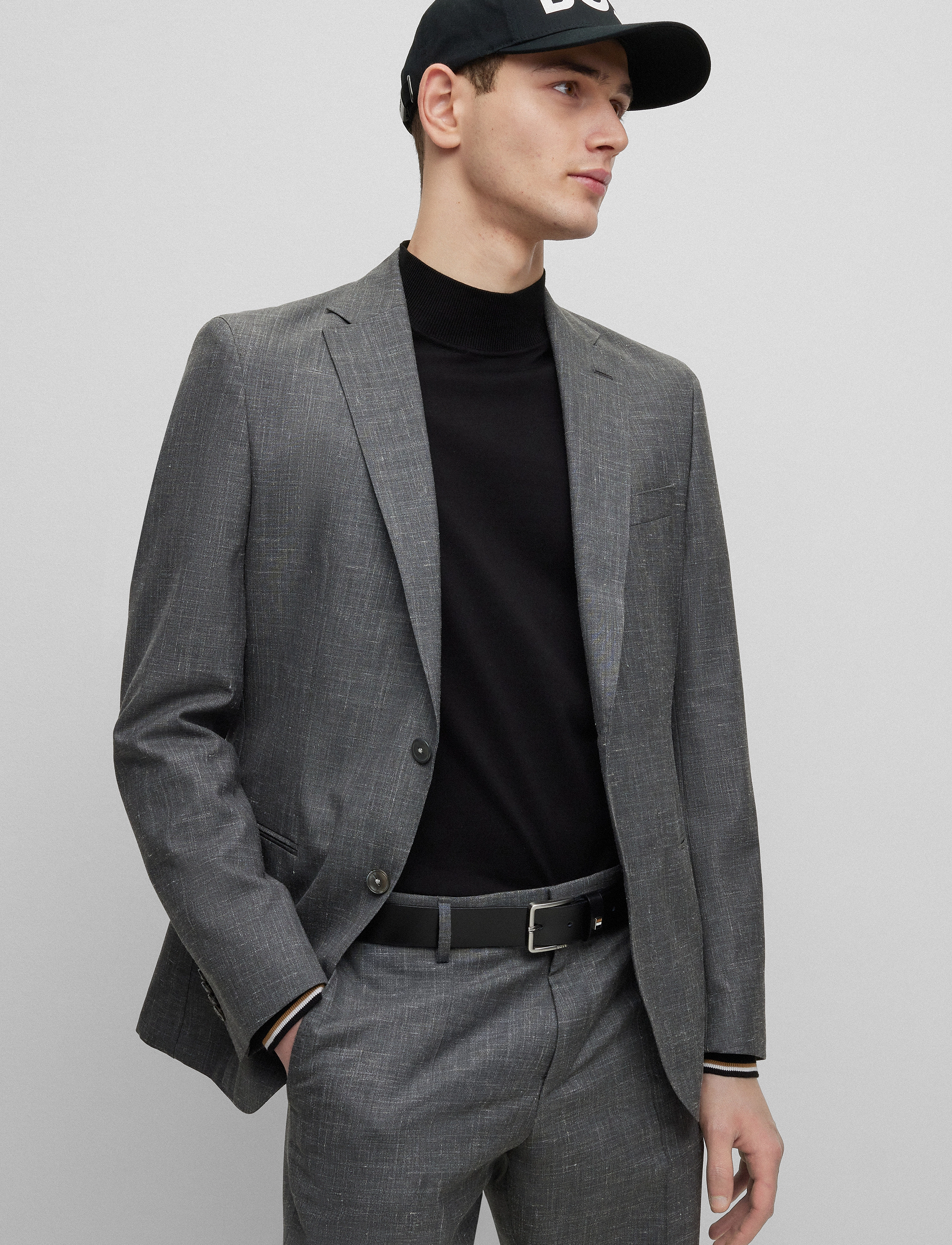 BOSS - Ther-Flag-E_Sz35 - klassisch gürtel - black - 0