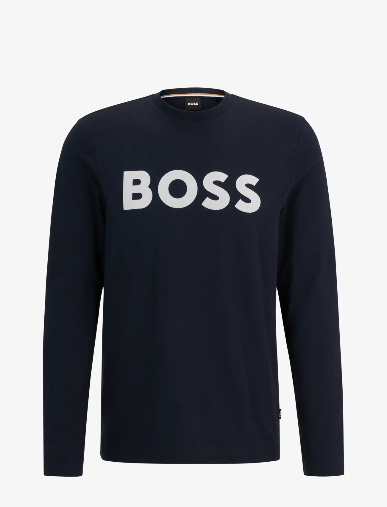 BOSS - Talley 318_IN - langærmede t-shirts - dark blue - 0