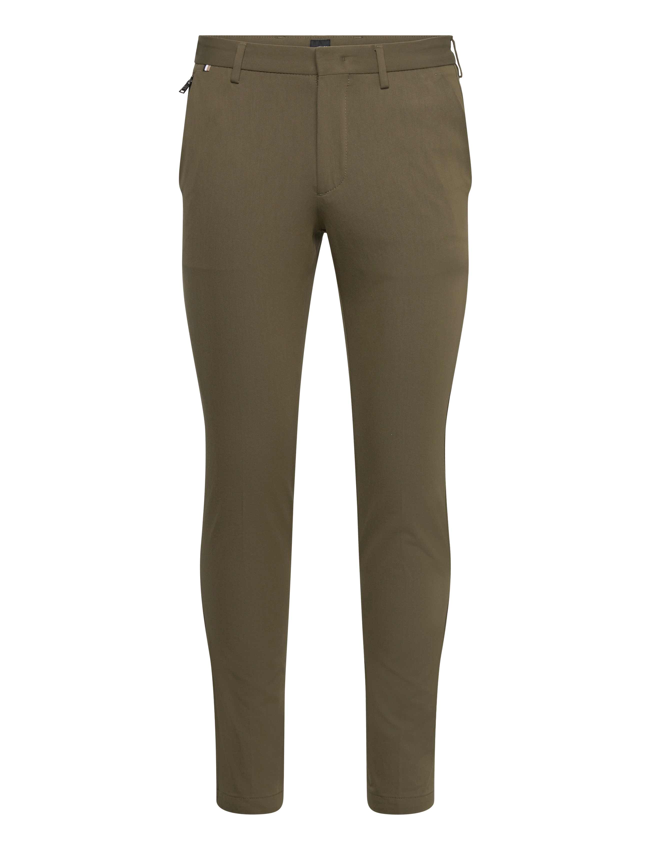 BOSS Kaito1_T, Mænd, Slim Fit Chino Bukser, Kakigrøn, Str: 46