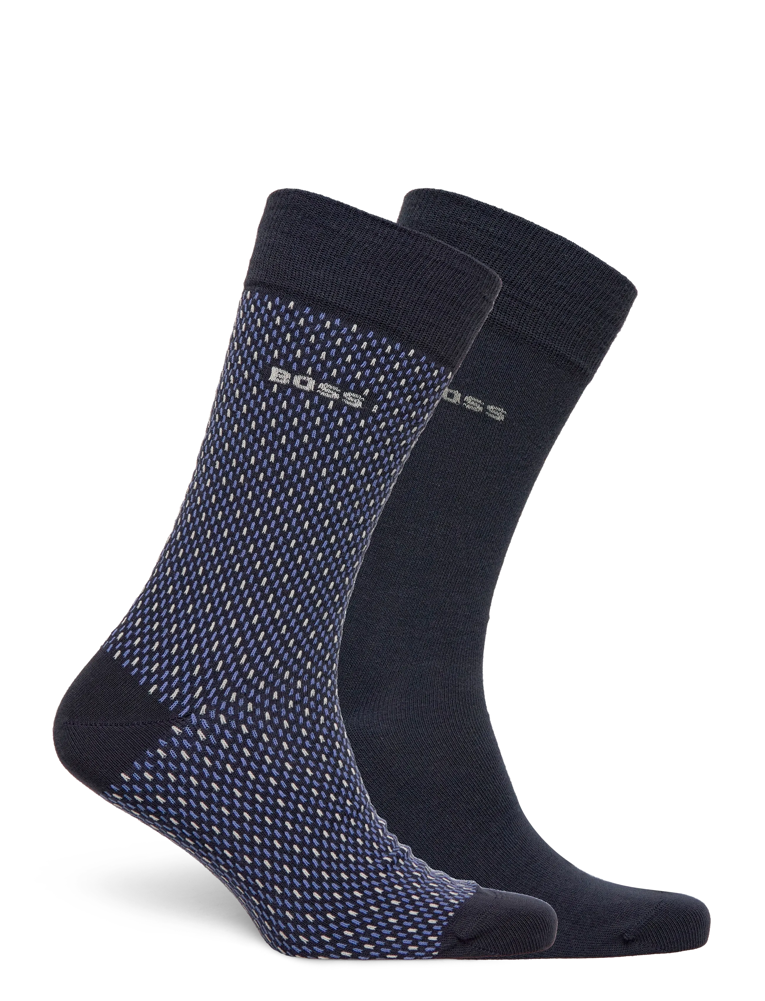 BOSS - 2P RS Minipattern CC - klassikalised sokid - dark blue - 1