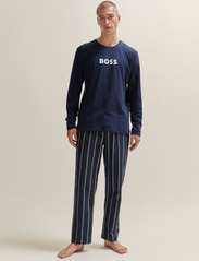 BOSS - Easy Long Set - pyjama sets - open blue - 1