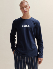 BOSS - Easy Long Set - zestaw piżamowy - open blue - 4