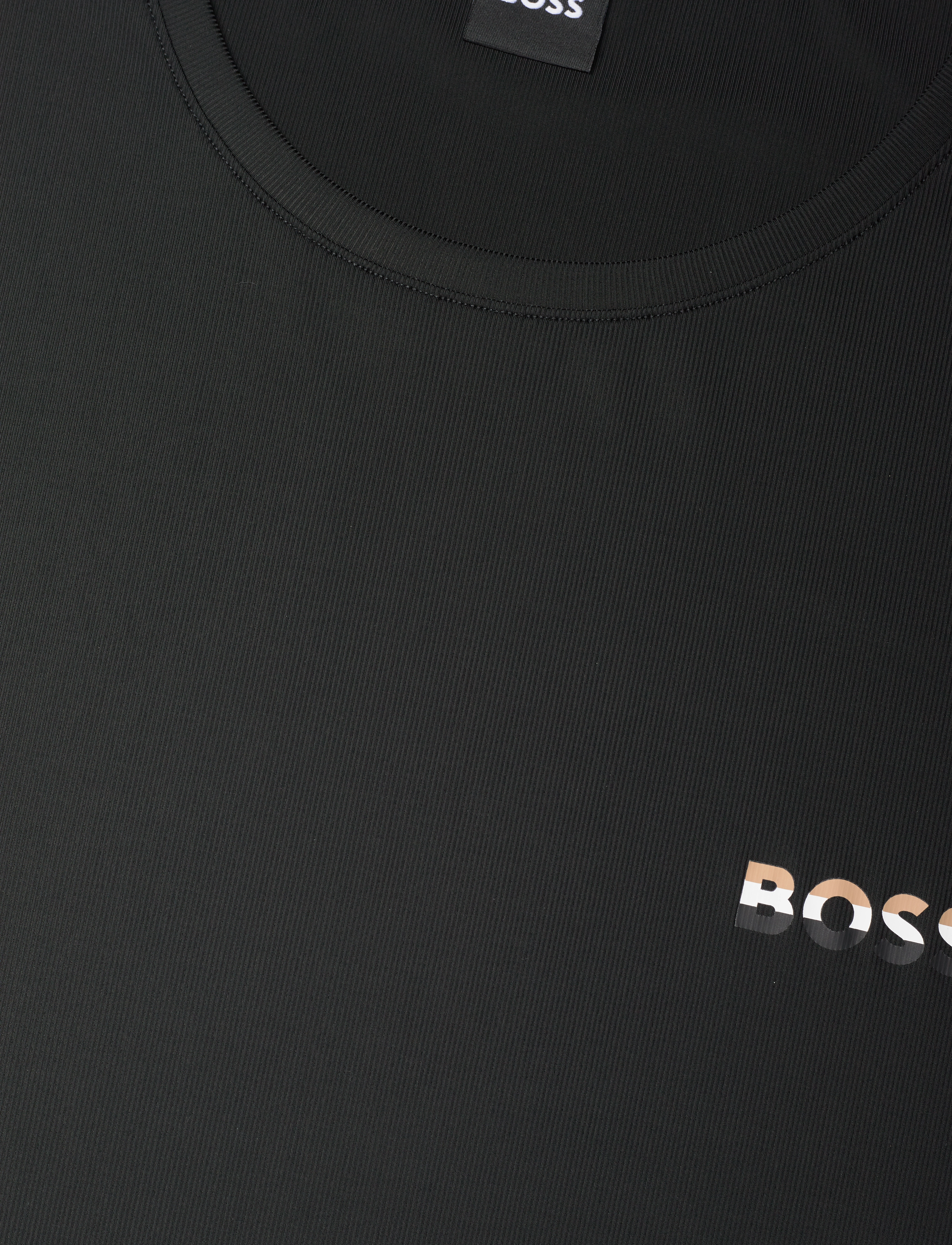 BOSS - TShirtRN Micro Rib - black - 2