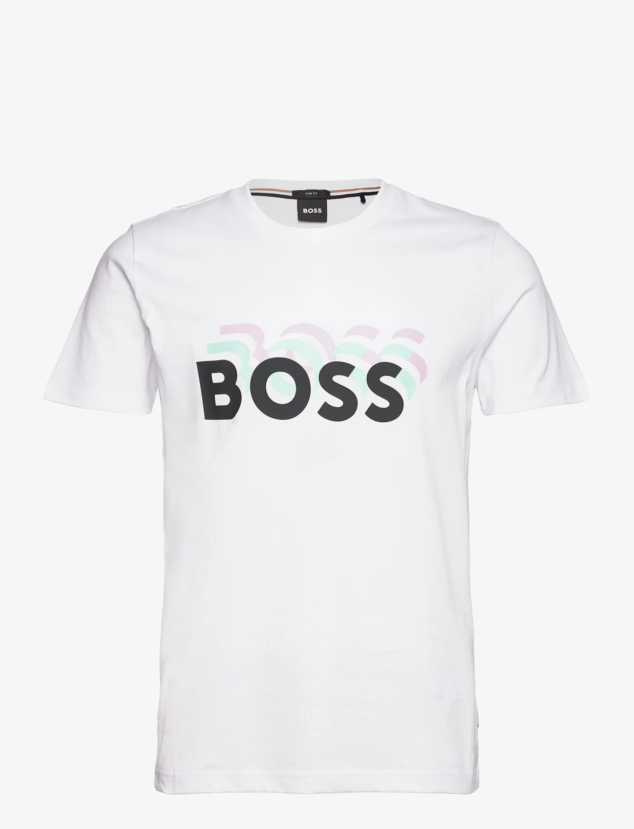 BOSS - Tessler 187 - kortærmede t-shirts - white - 0