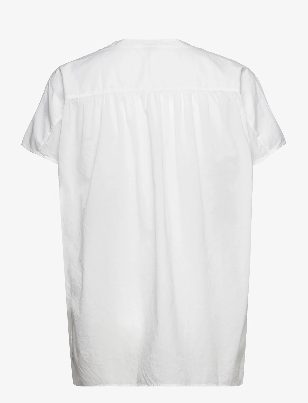 BOSS - C_Beffania - short-sleeved blouses - white - 1