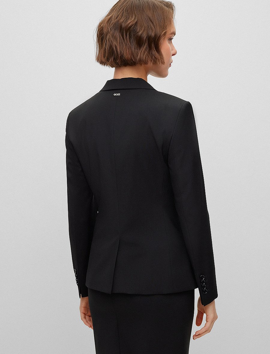 BOSS - Juleah - blazers met één knopenrij - black - 4