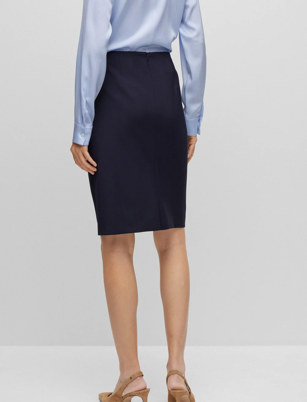 BOSS - Vileah - midi kjolar - dark blue - 3