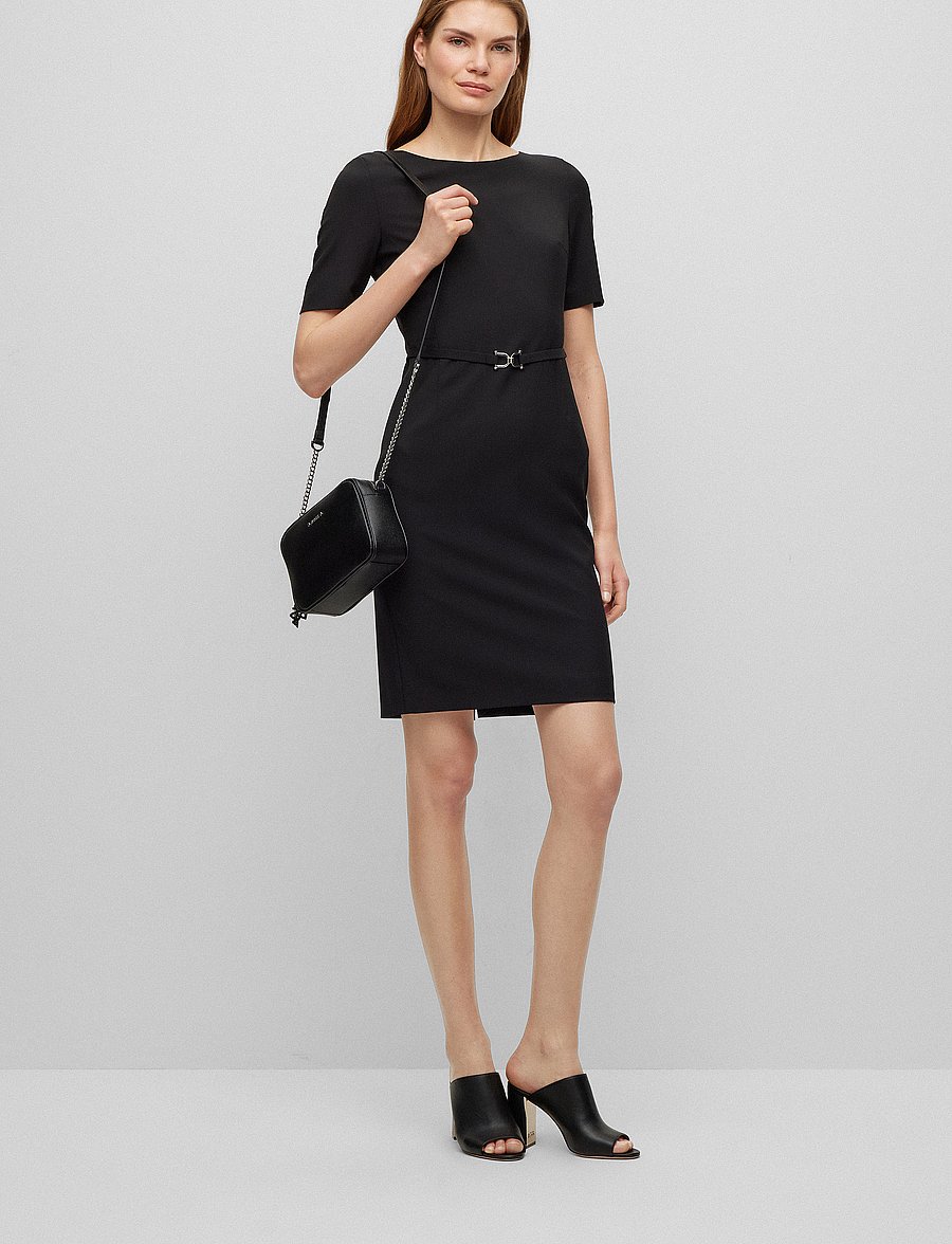 BOSS - Daleah - liibuvad kleidid - black - 0