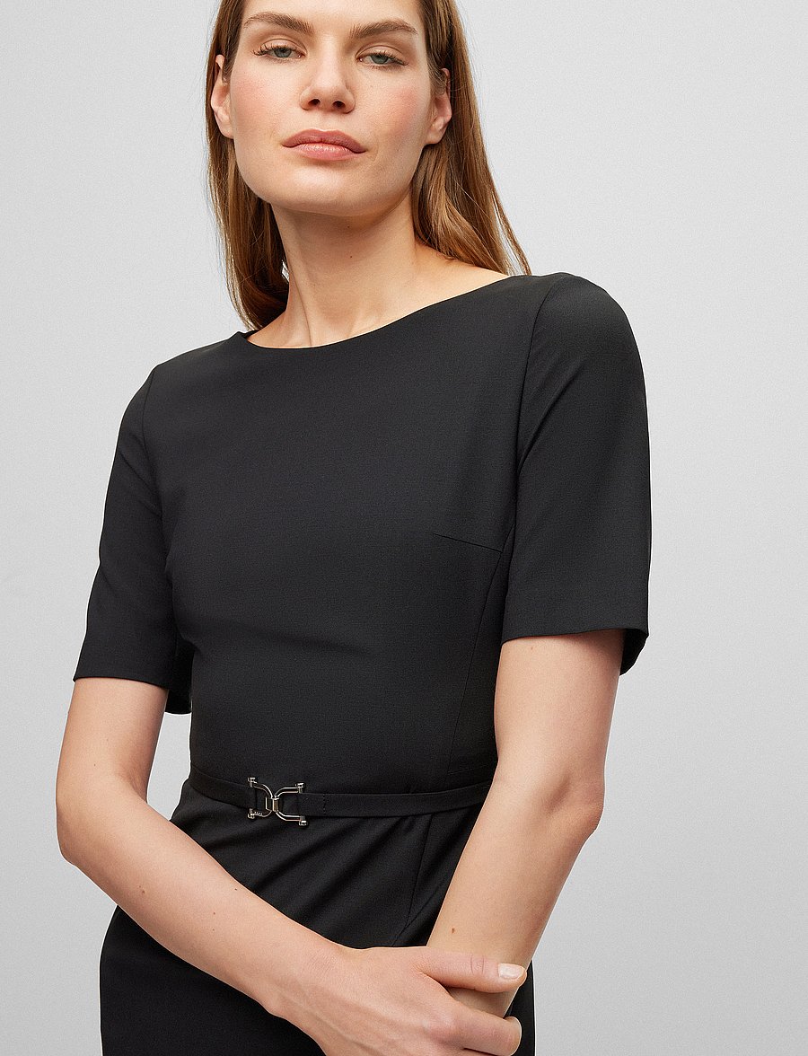 BOSS - Daleah - liibuvad kleidid - black - 2