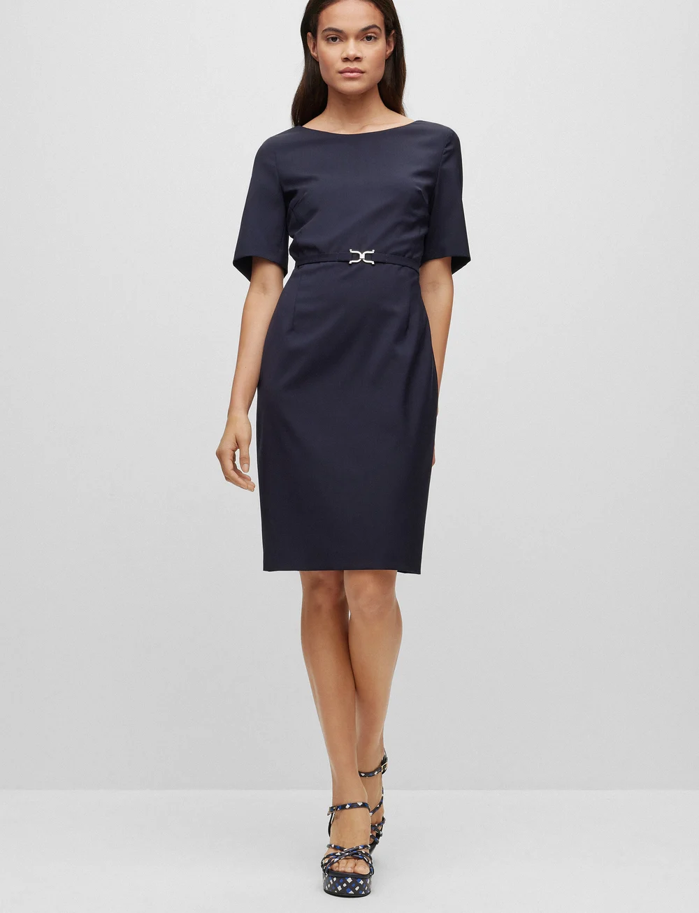 BOSS - Daleah - stramme kjoler - dark blue - 0