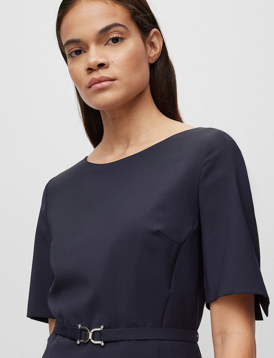 BOSS - Daleah - etuikleider - dark blue - 2