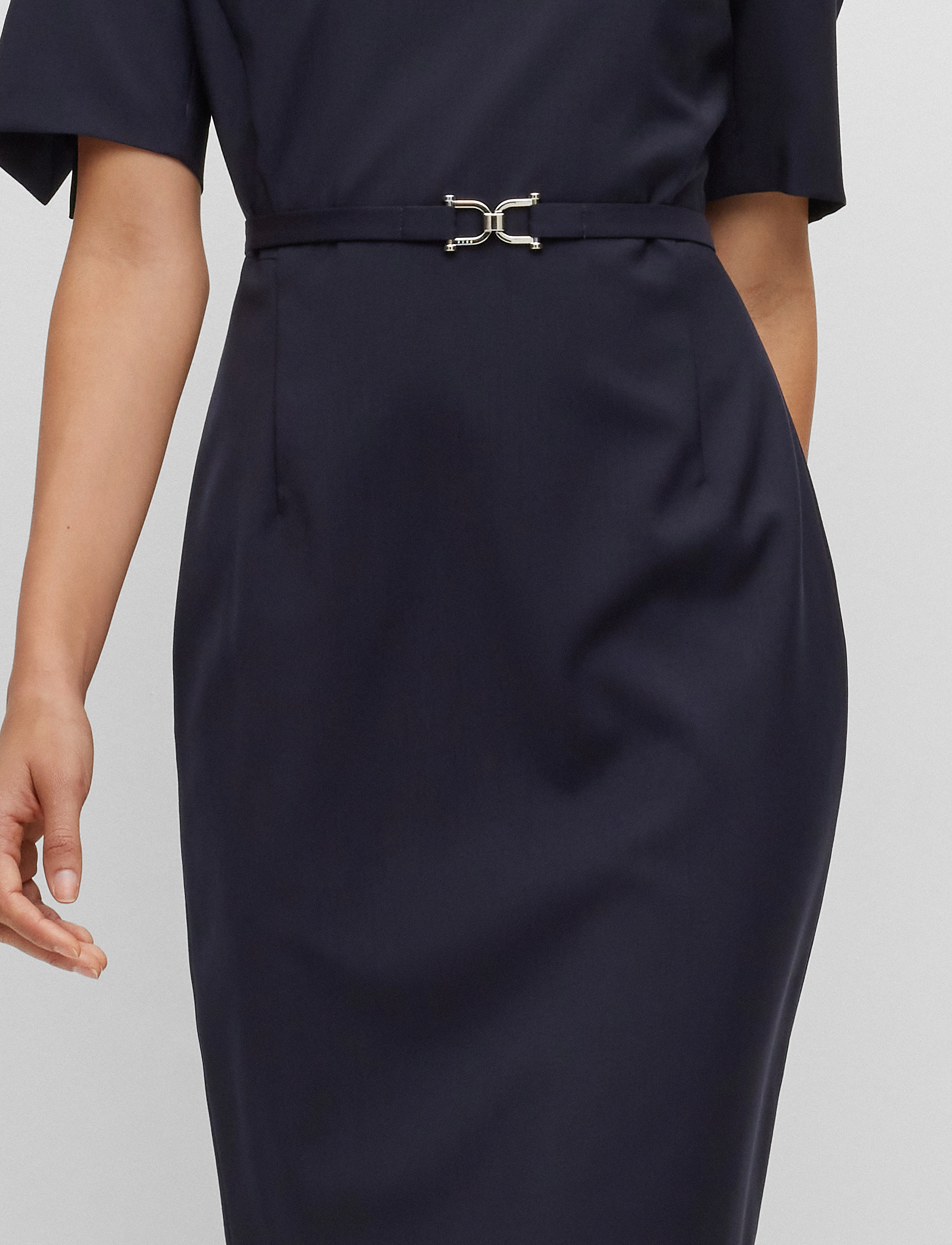 BOSS - Daleah - stramme kjoler - dark blue - 3