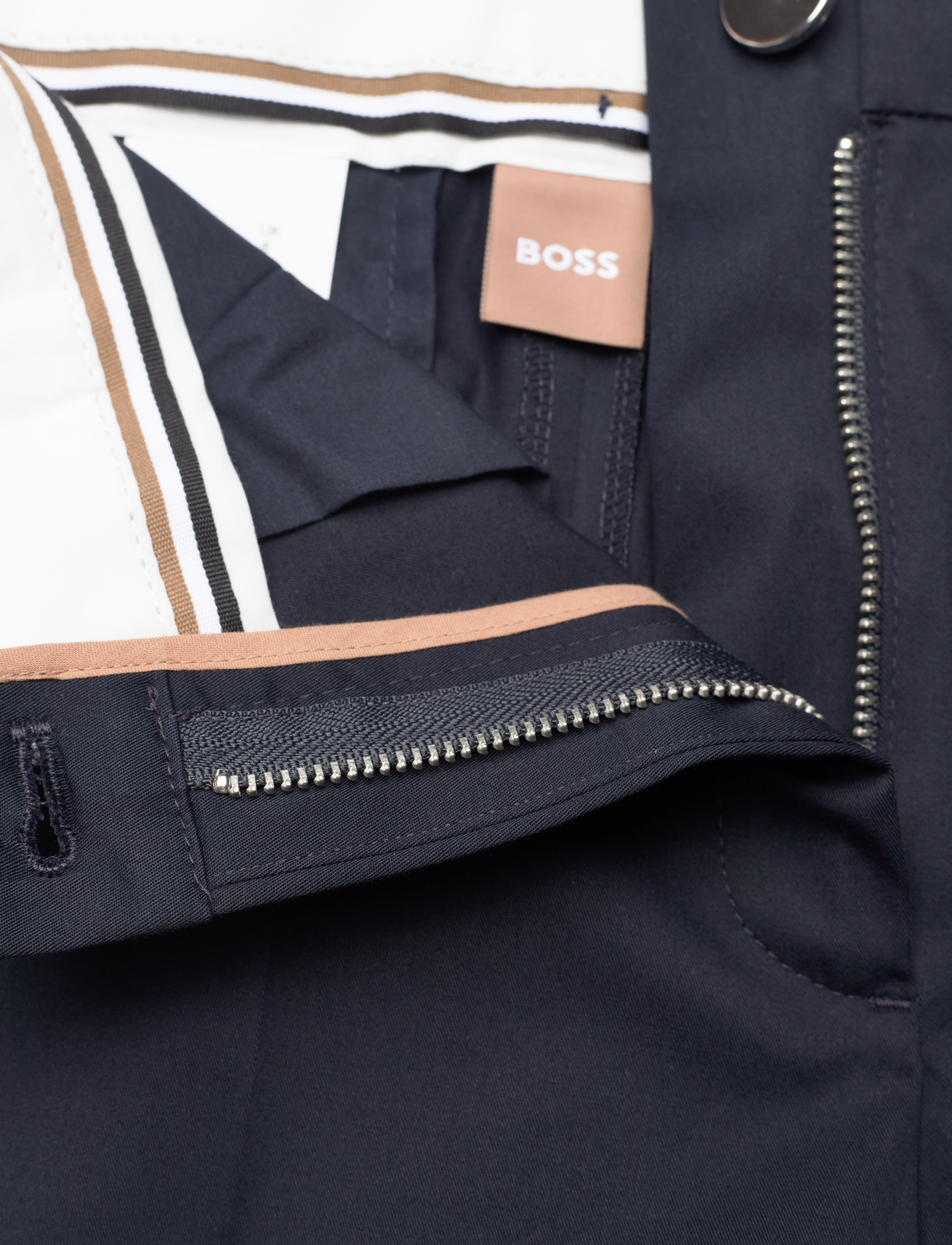 BOSS - Tachinoa - slim fit -housut - dark blue - 3