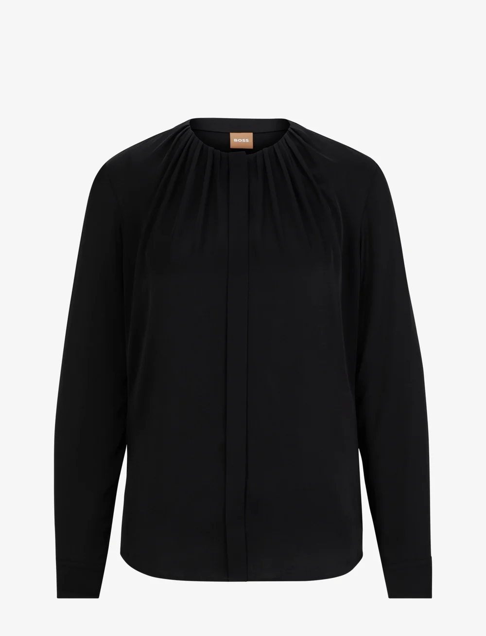 BOSS - Banorah - langermede bluser - black - 1