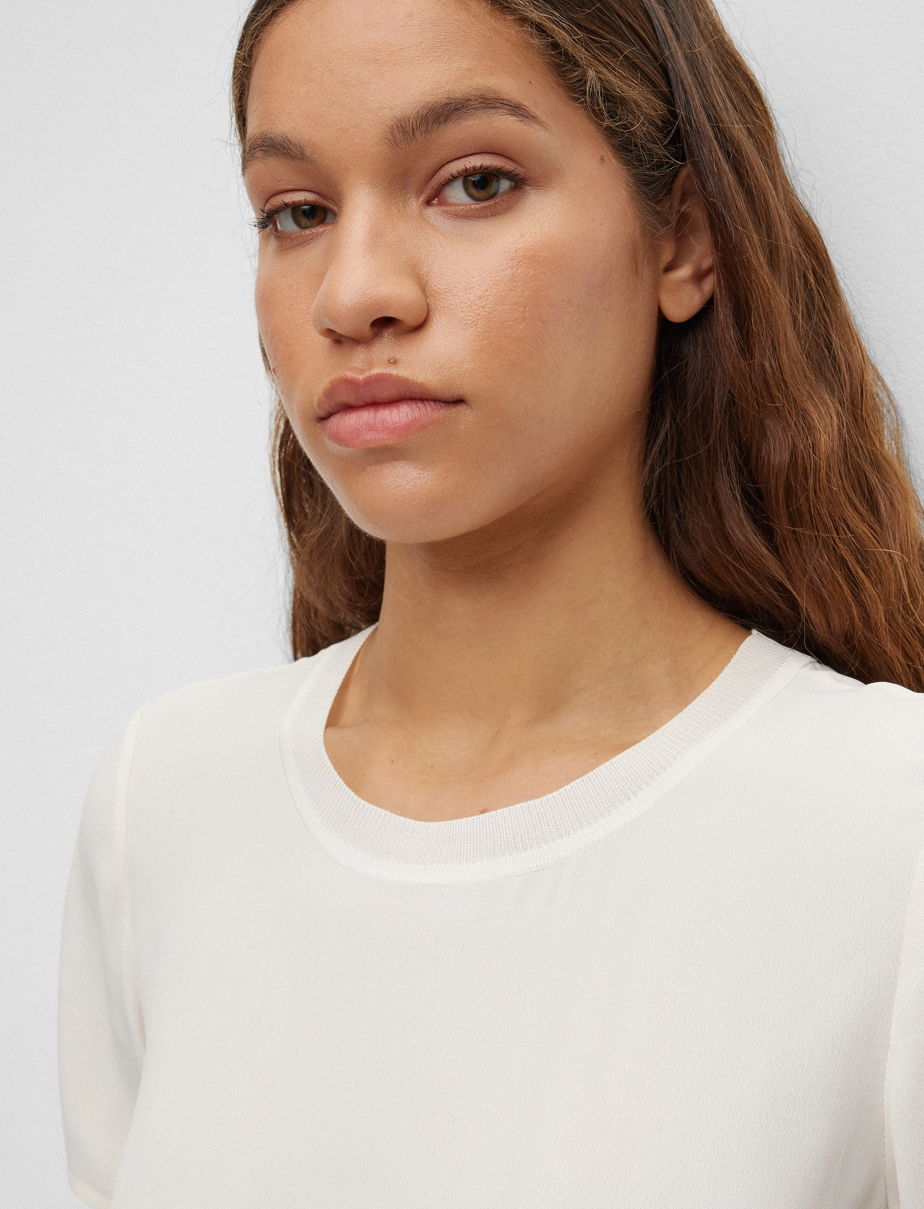 BOSS - Ilyeana - t-särgid - open white - 2