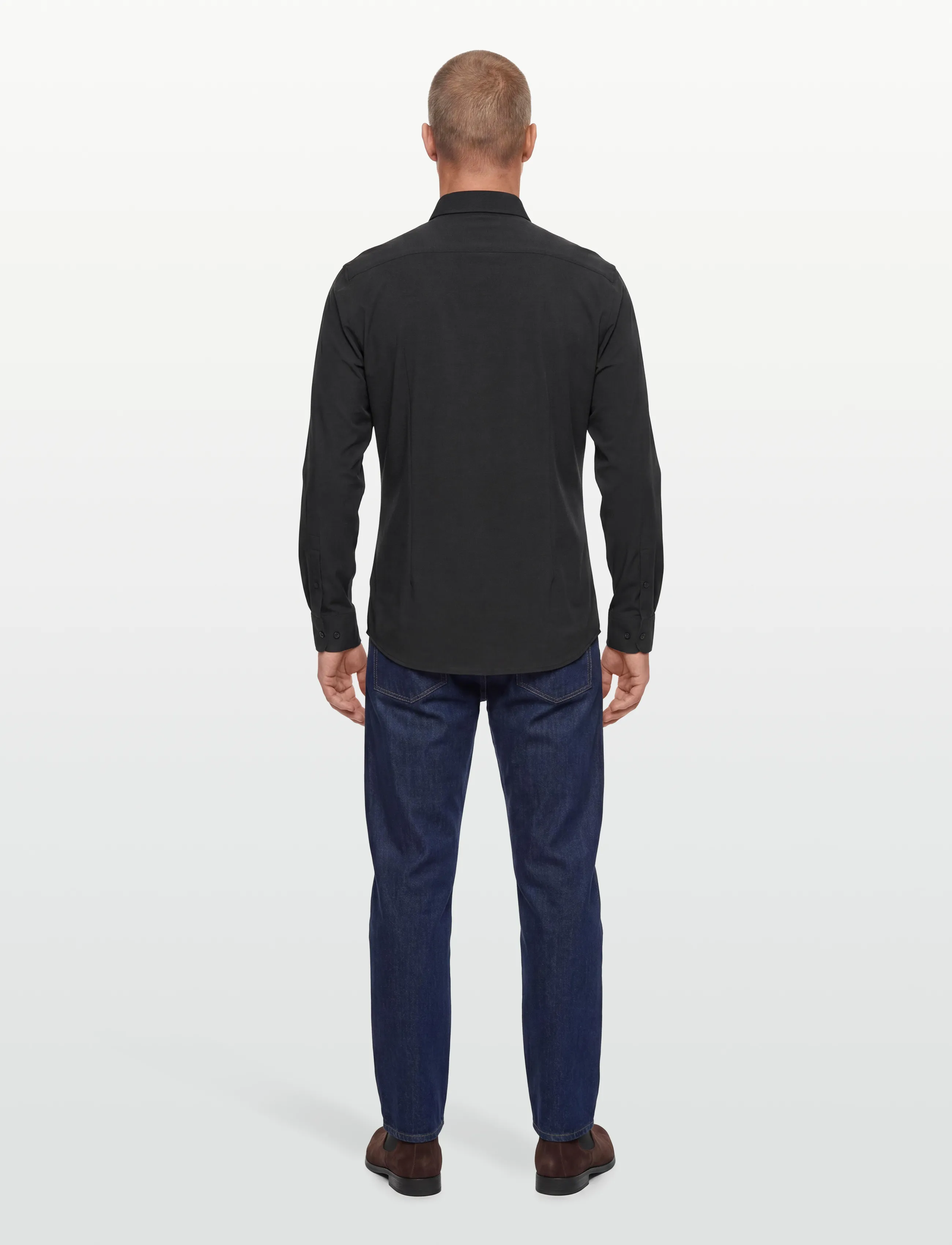 BOSS - P-HANK-kent-C1-222 - business-hemden - black - 4