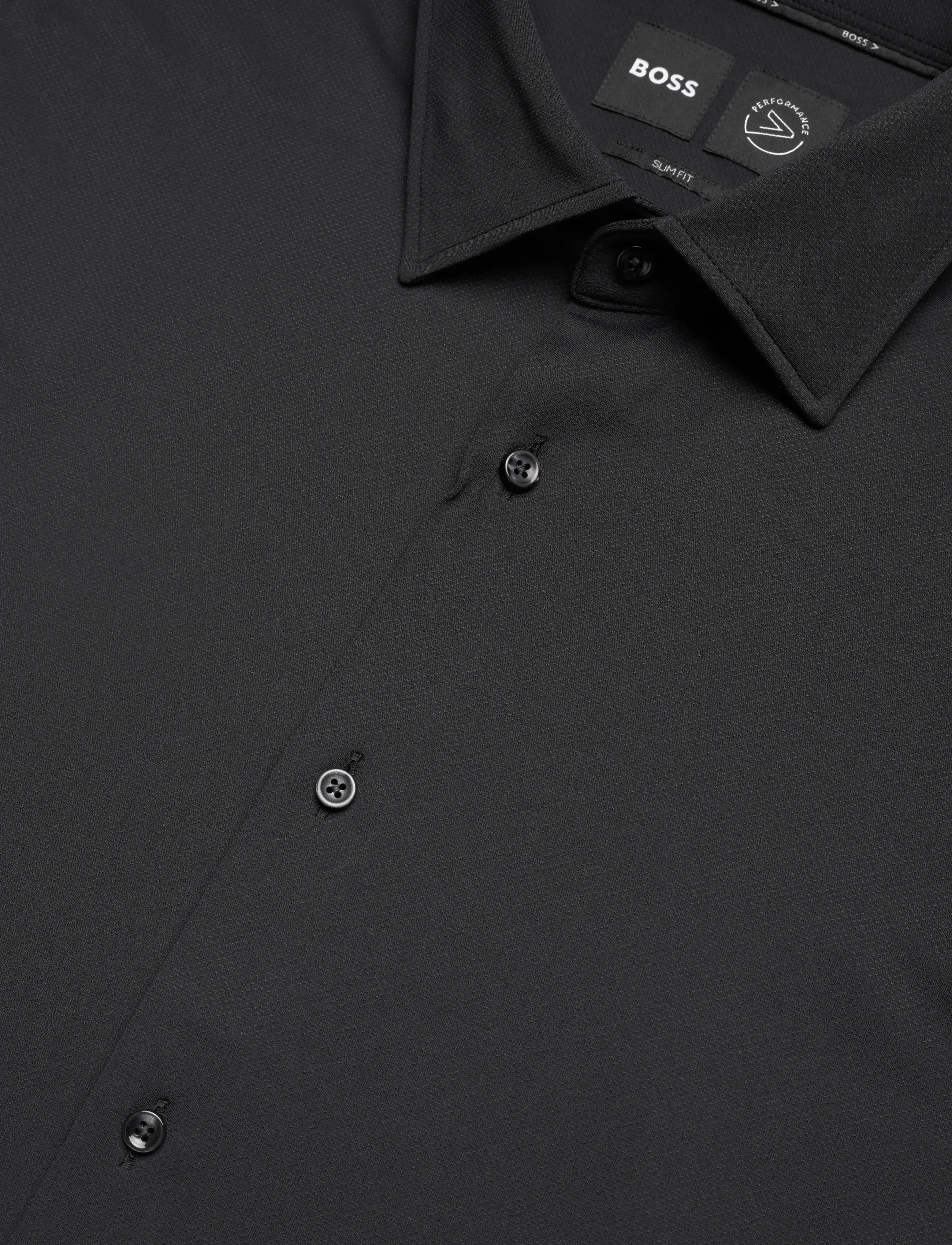 BOSS - P-HANK-kent-C1-222 - formelle hemden - black - 3