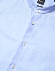 BOSS - C-HAL-standup-223 - linen shirts - light/pastel blue - 3