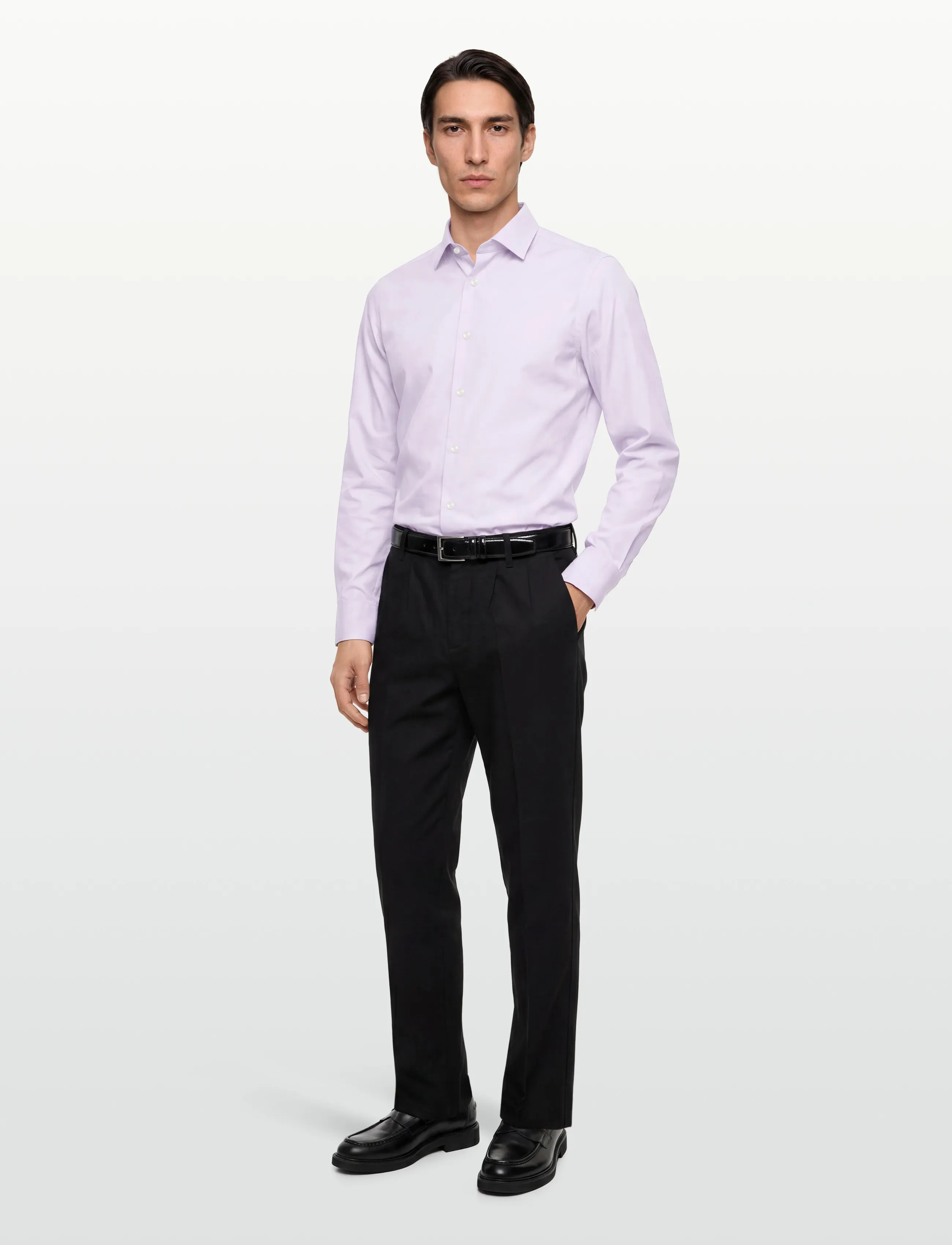BOSS H-HANK-s-kent-C1-232 - Kleidung - LIGHT/PASTEL PURPLE / purple