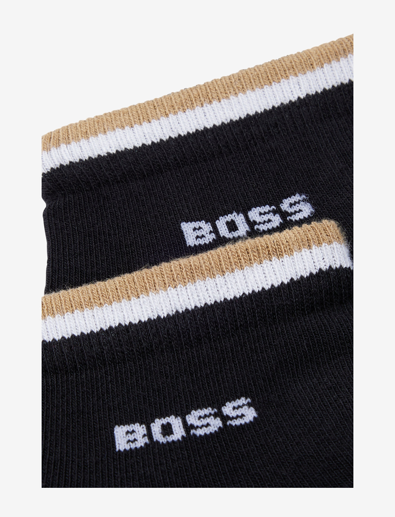 BOSS - 2P SH Stripe CC - multipack socks - black - 1