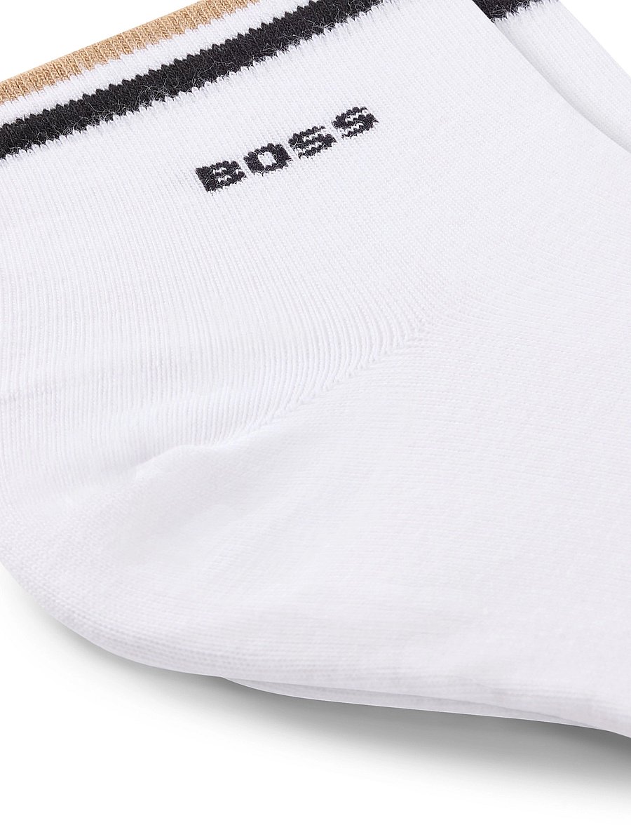 BOSS - 2P SH Stripe CC - socken im multipack - white - 1