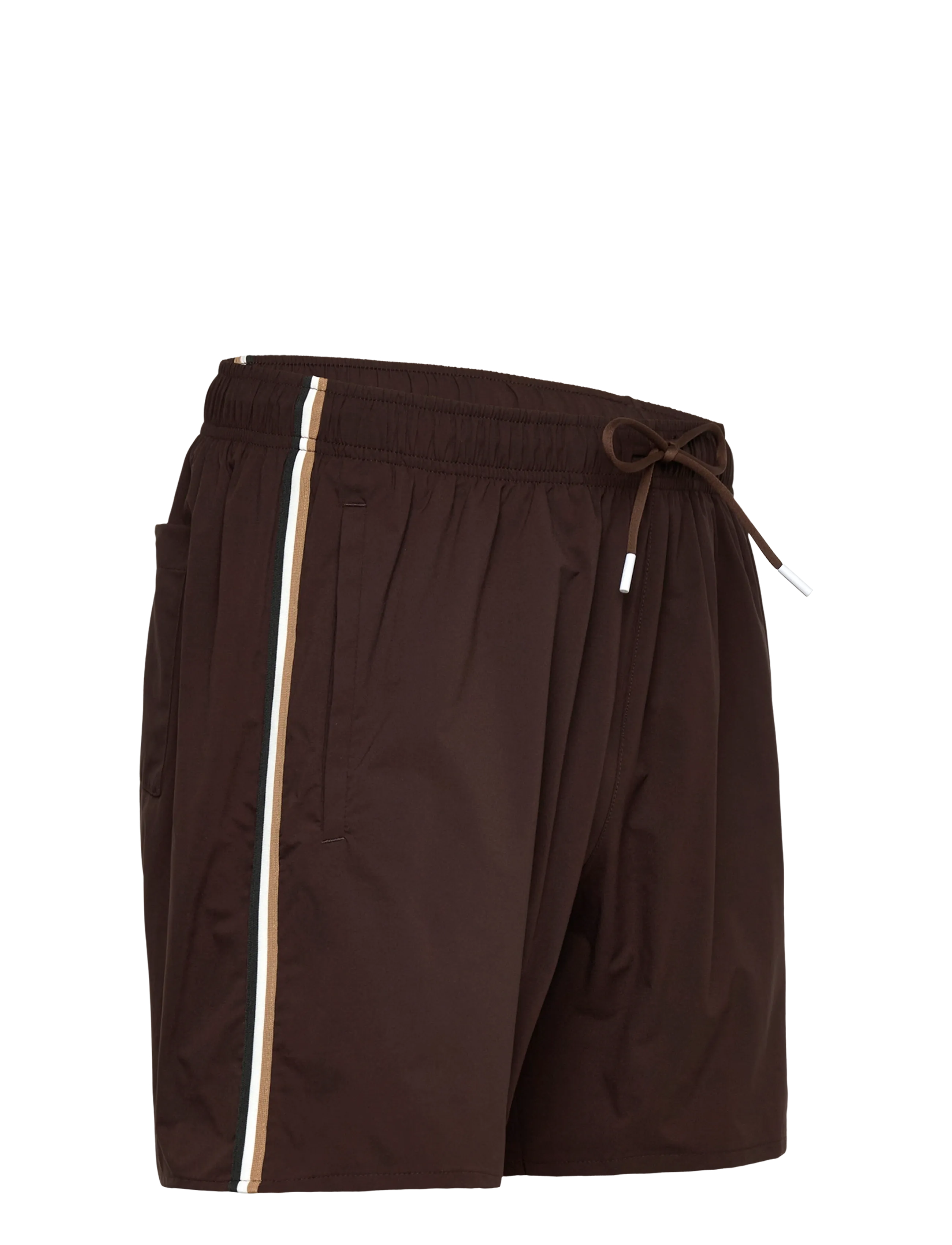 BOSS - Iconic - badeshorts - dark brown - 2