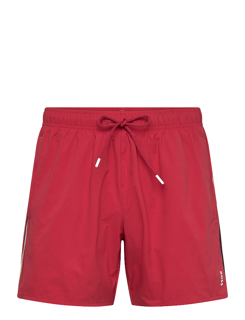 BOSS - Iconic - badeshorts - dark red - 0